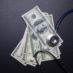 cash under stethoscope Auburn Alabama